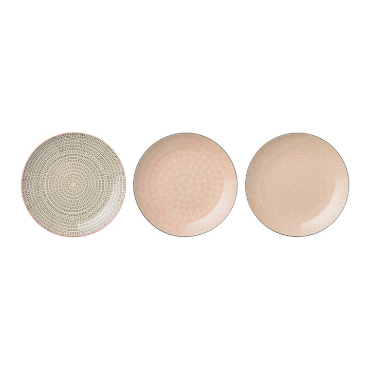 Assiette Cécile lot de 3 - Ø 25 cm - Bloomingville