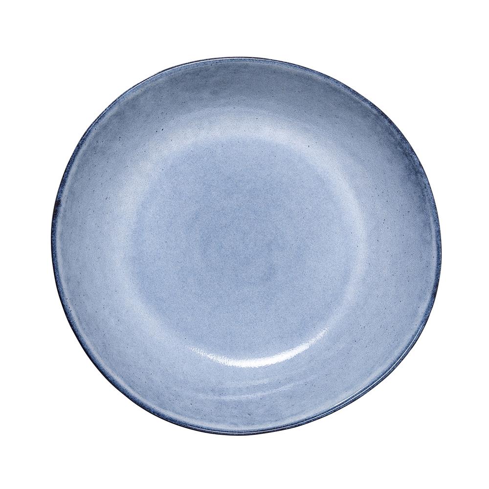 Bloomingville Assiette creuse Sandrine bleu | Design Scandinave | Assiettes creuses | Bleu