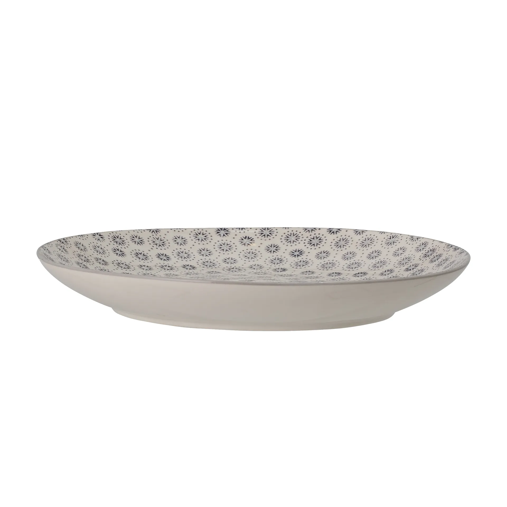 Assiette Elsa 25 cm, Gris Bloomingville