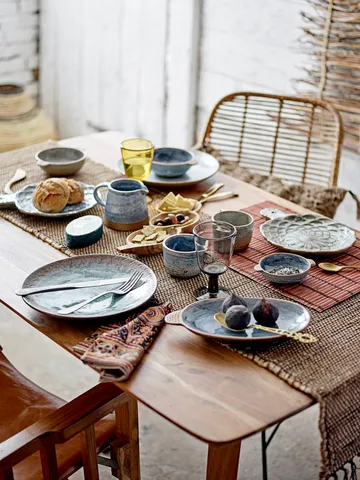 Assiette Idunn Ø25,5 cm - Bleu - Bloomingville