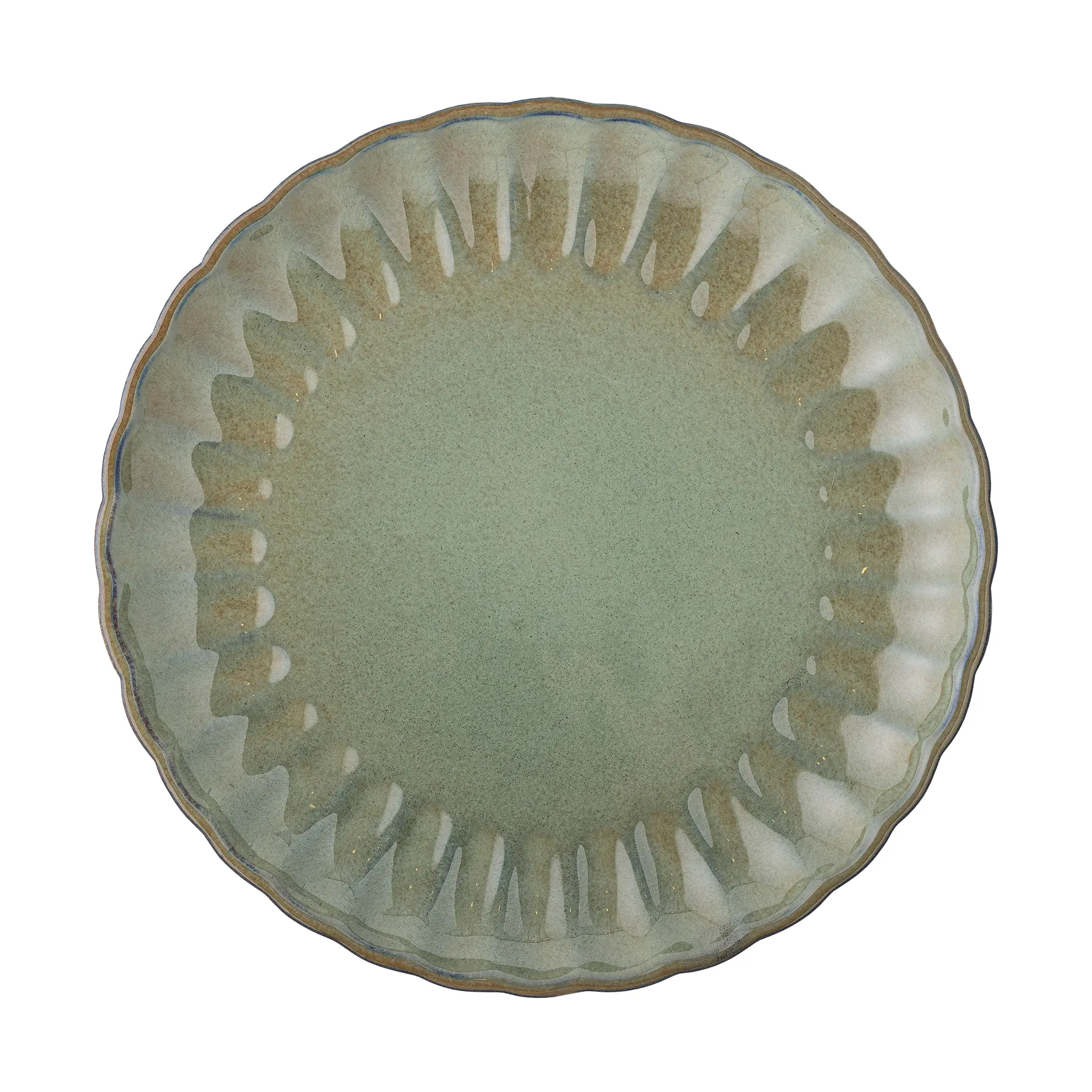 Assiette Latina Ø27 cm, Light green Bloomingville