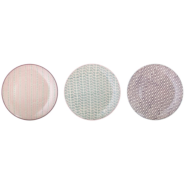 Assiette Maya 28cm Lot de 3 - Multi - Bloomingville