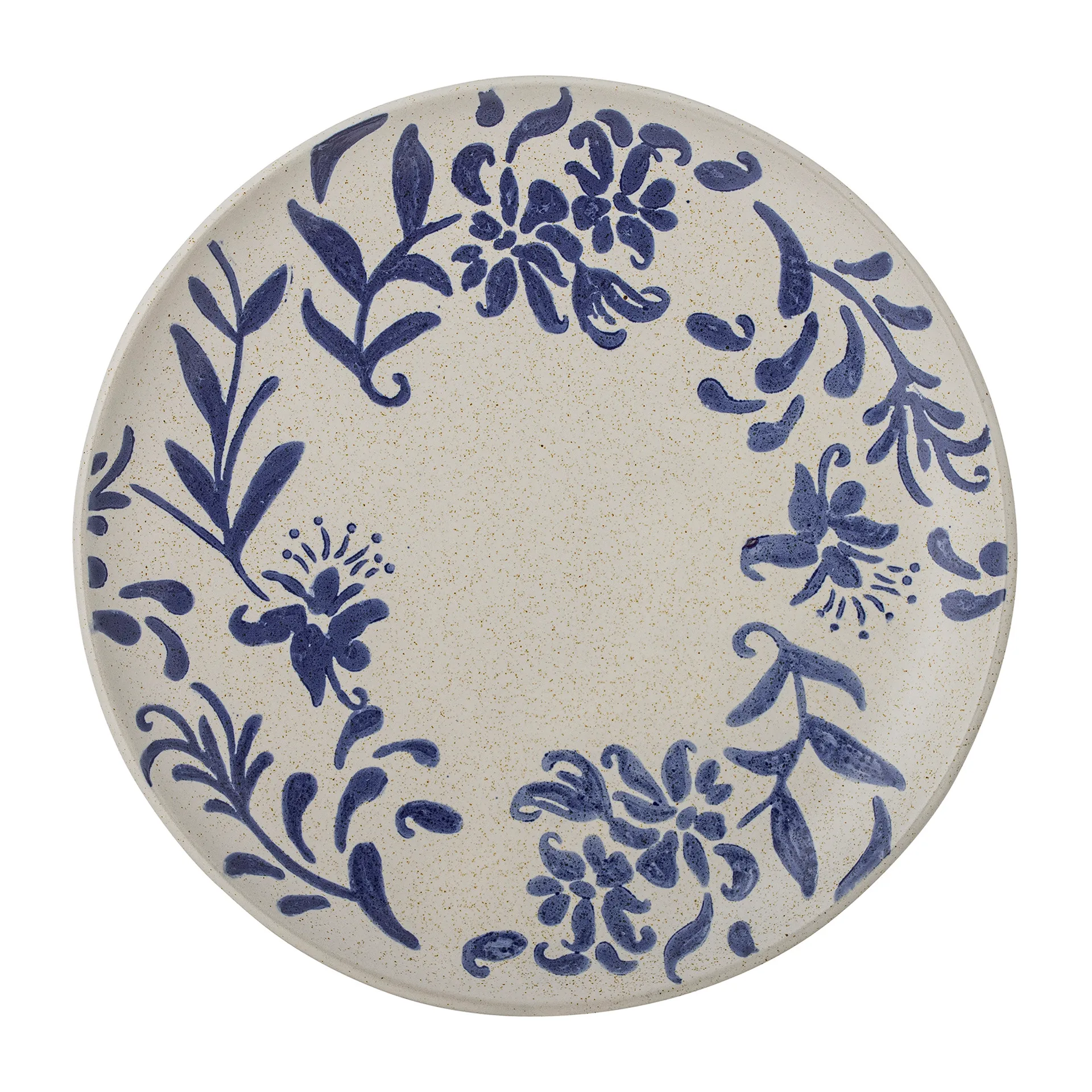 Assiette Petunia Ø24 cm, Bleu Bloomingville