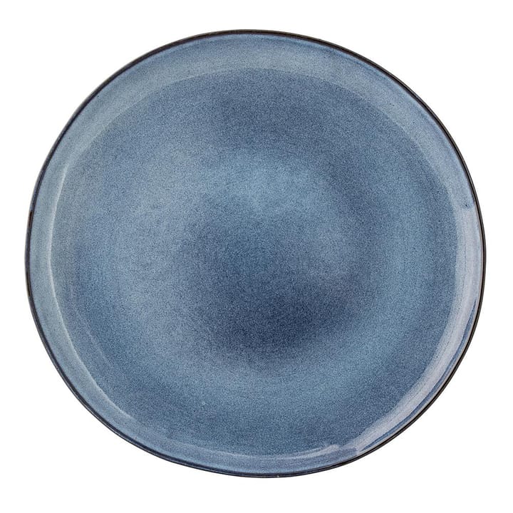 Assiette Sandrine Ø28,5 cm - bleu - Bloomingville