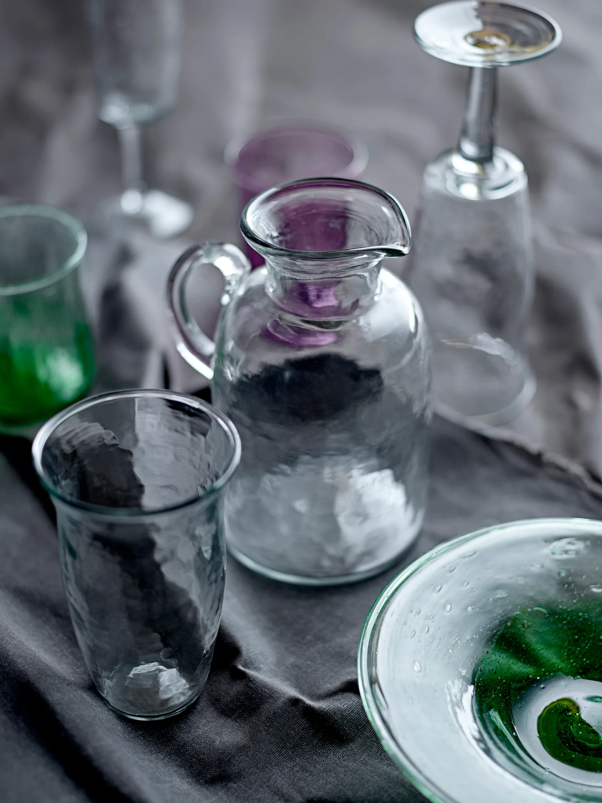 Assiette Sunil, lot de 2, Vert Bloomingville