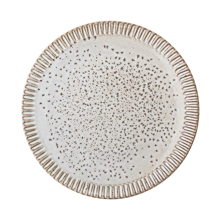 Assiette Thea grès gris - 20 cm - Bloomingville