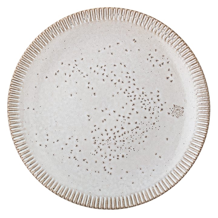 Assiette Thea grès gris - 27 cm - Bloomingville