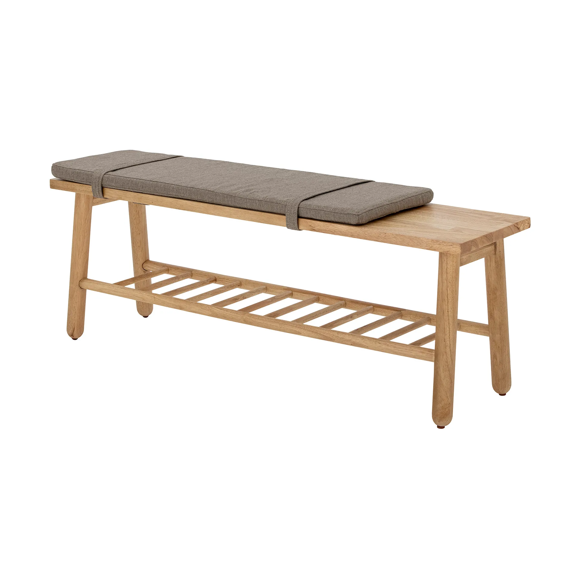 Banc à coussin Linde, Gris Bloomingville