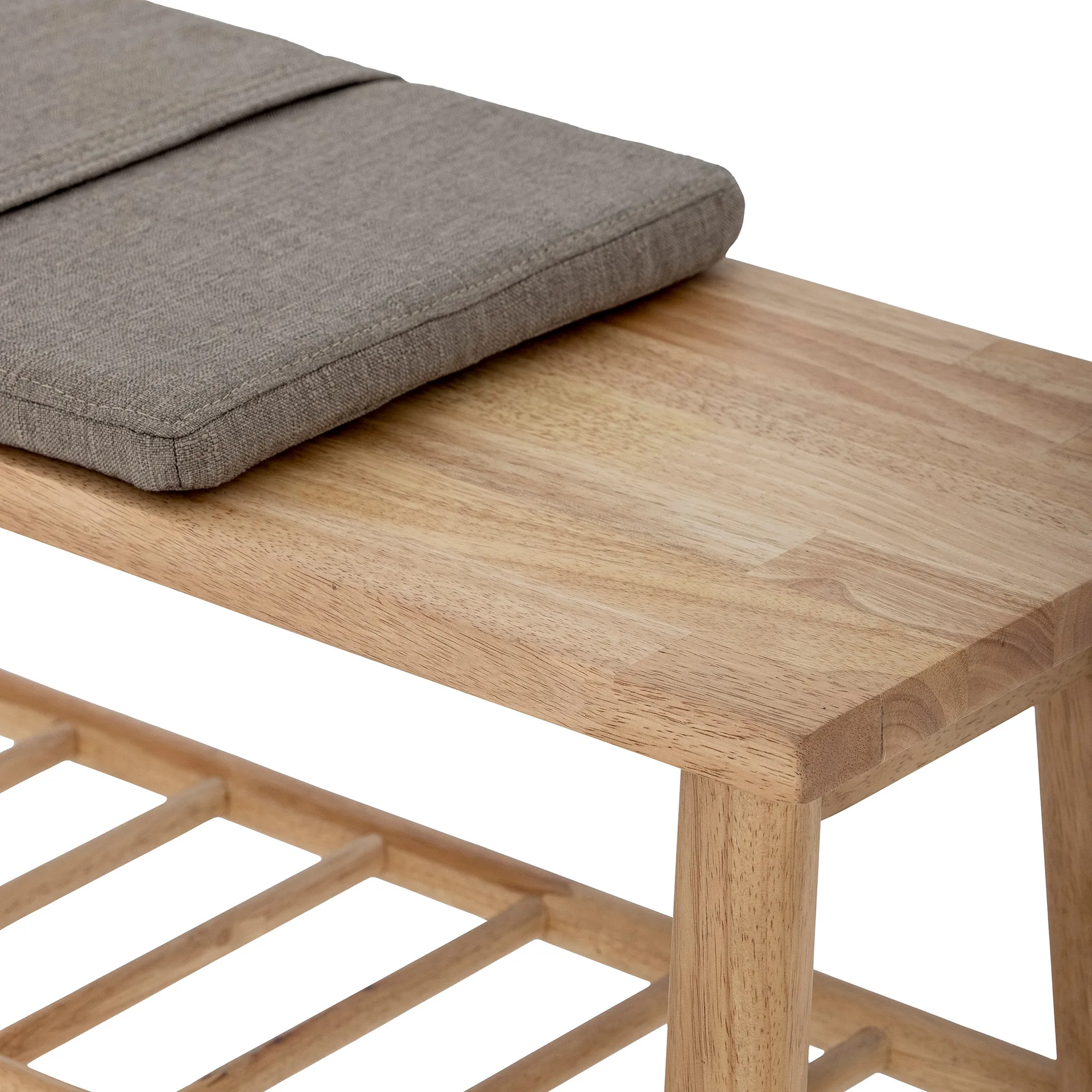 Banc à coussin Linde, Gris Bloomingville