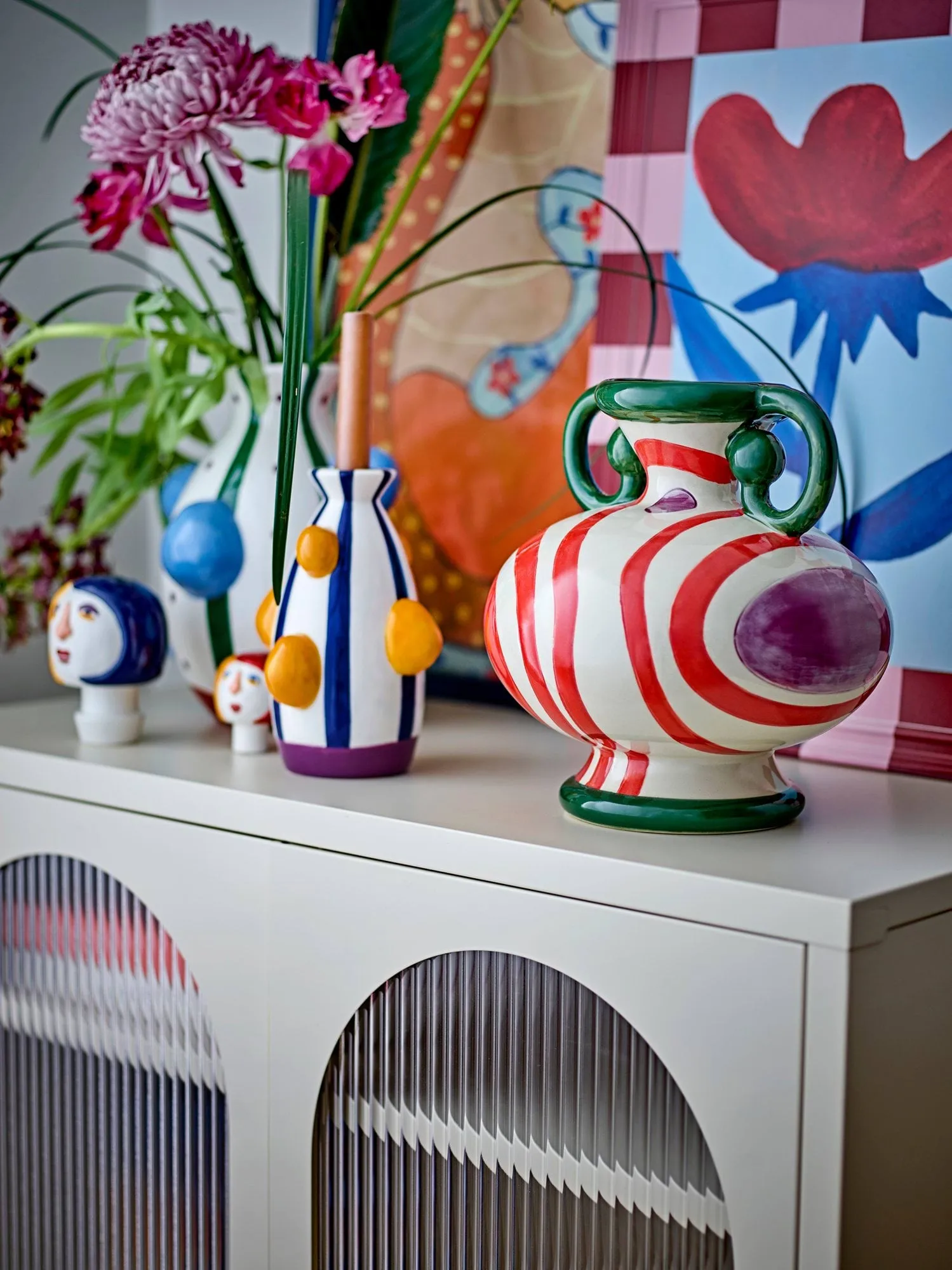 Betiva vase, Grès Multi Bloomingville