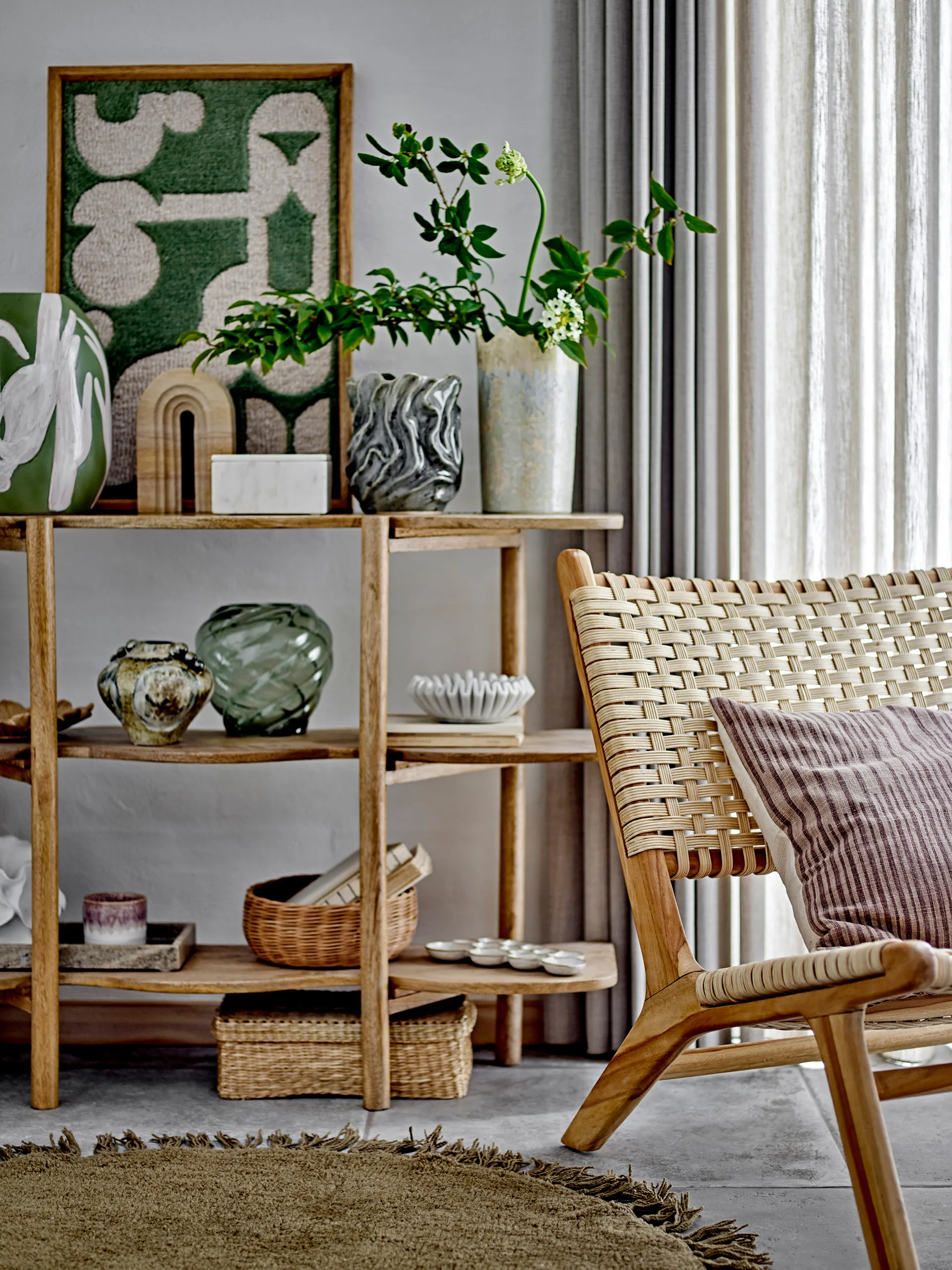 Bibliothèque Rivoli 80x110 cm, Mango wood Bloomingville