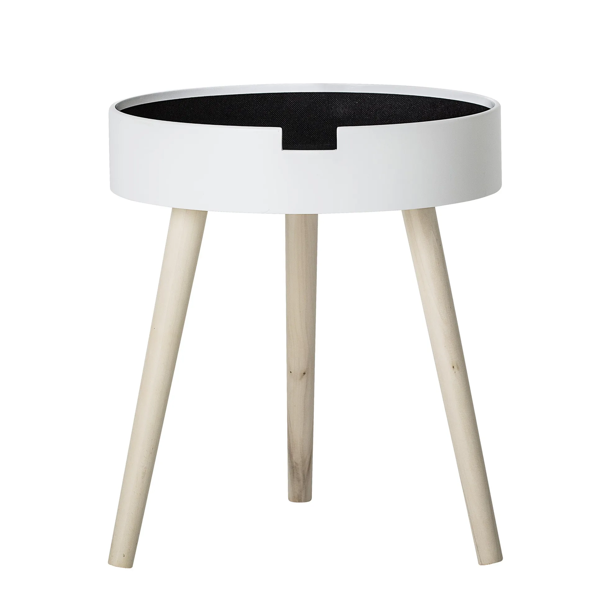 Bloomingville table d'appoint, blanc-naturel Bloomingville