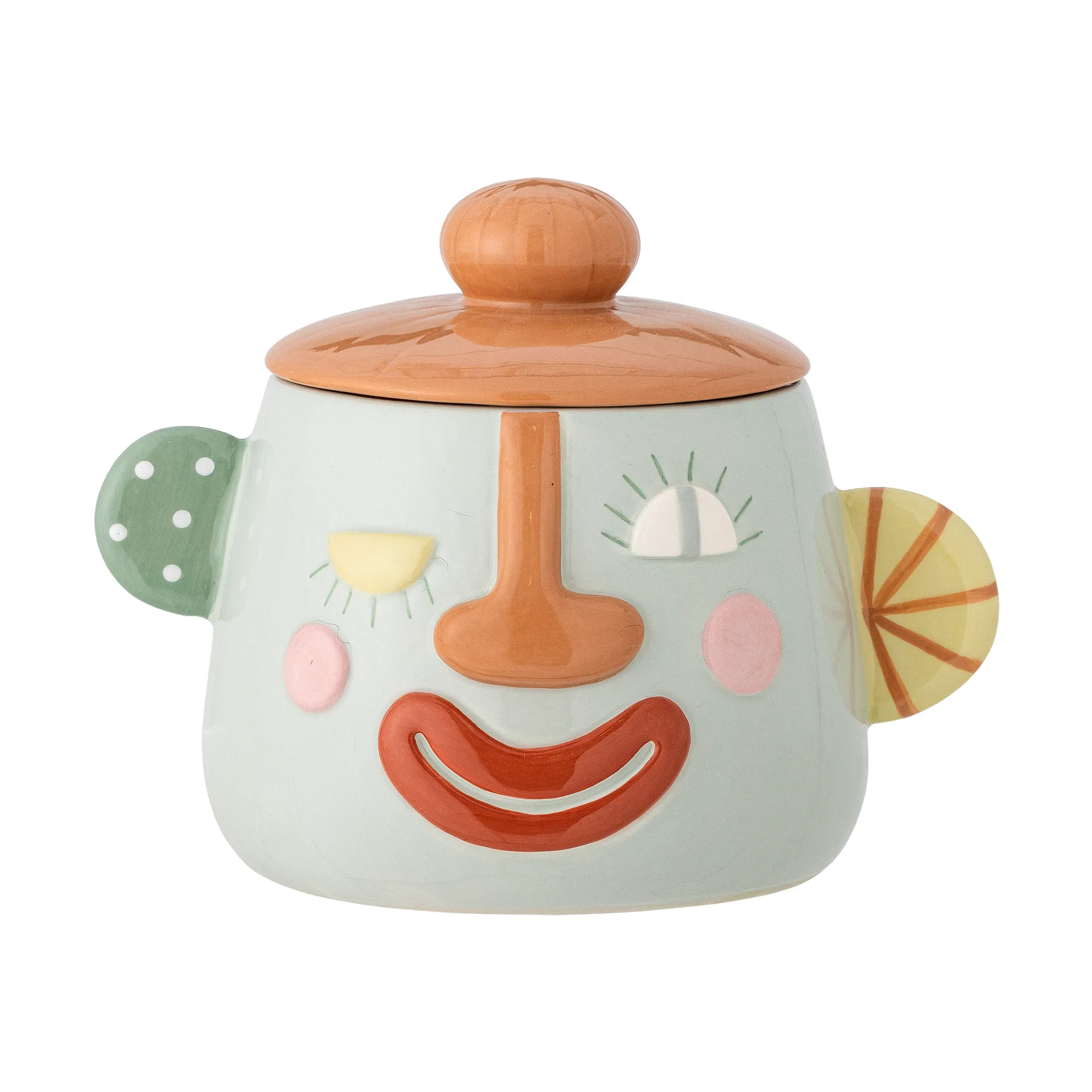 Boîte Sylvie avec couvercle Ø12 cm, Multi Bloomingville