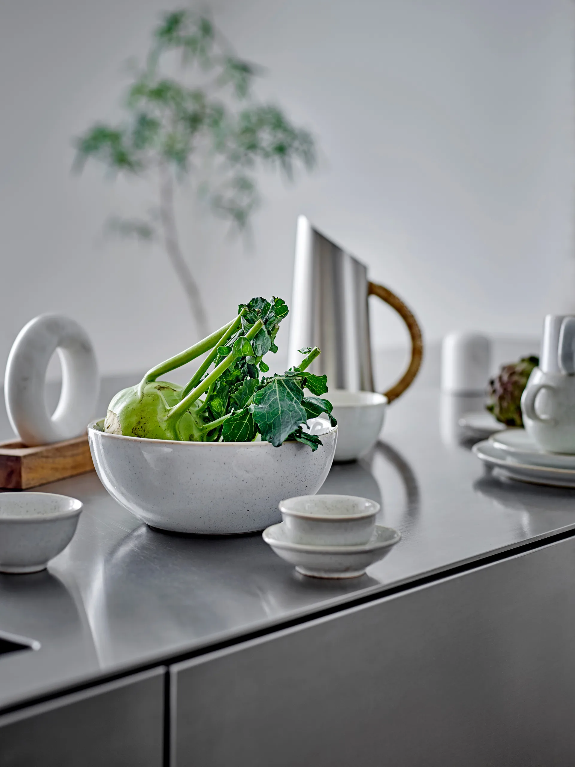 Bol Addison 7,5 cl, Blanc Bloomingville