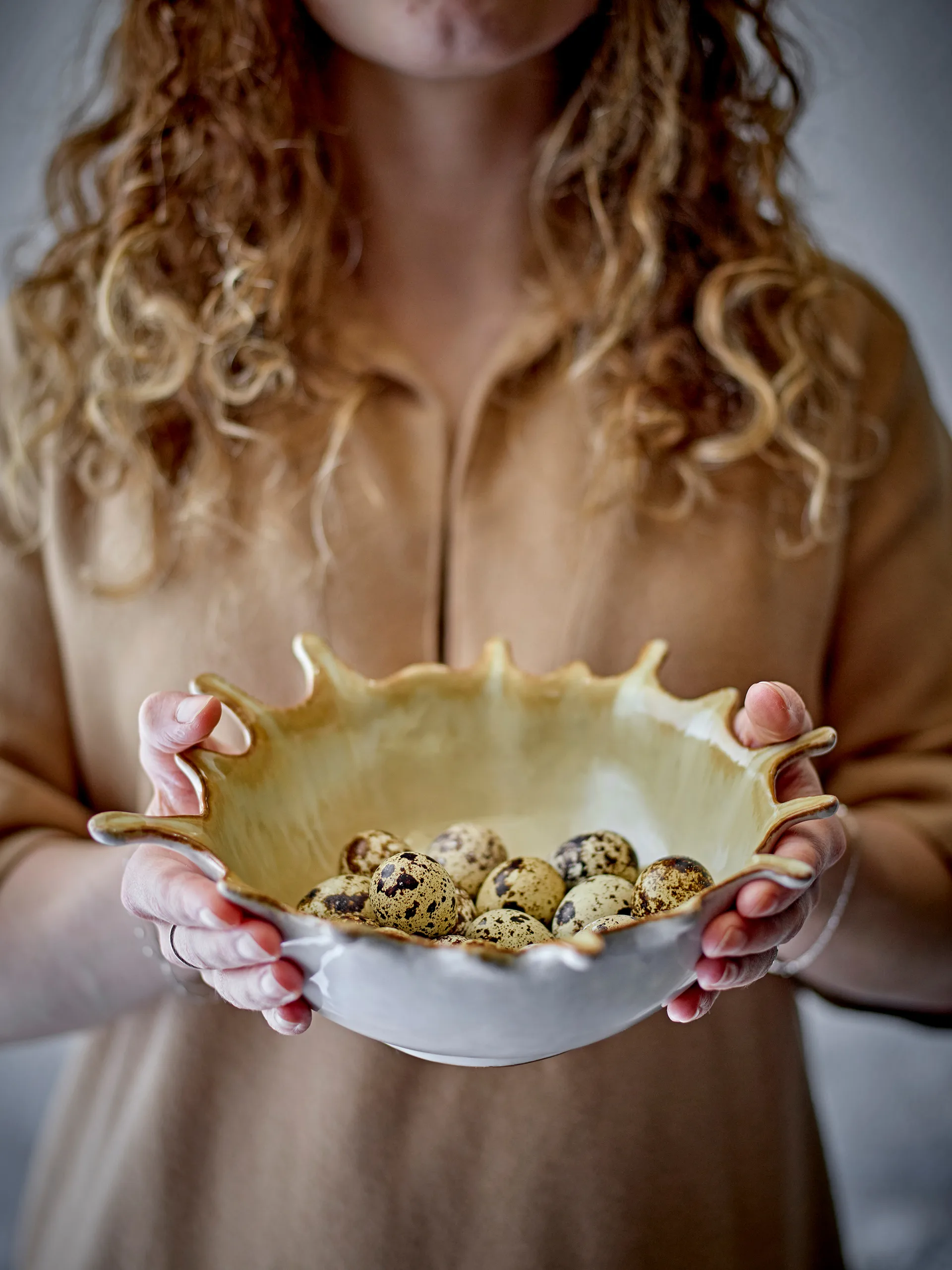 Bol Alcott 24x21 cm, Naturel Bloomingville