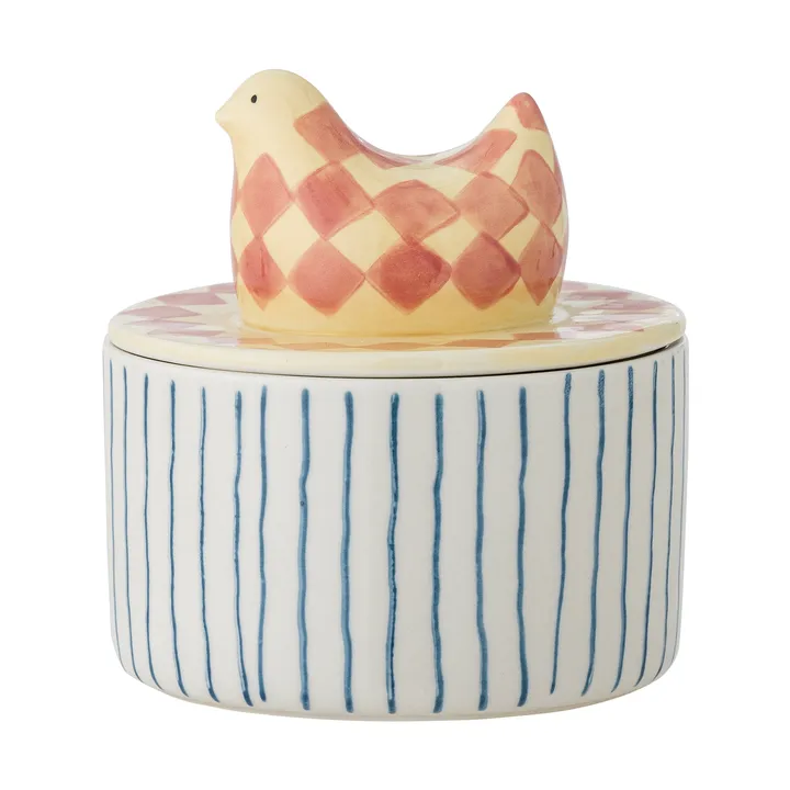 Bol Biona avec couvercle Ø11 cm - Rose - Bloomingville