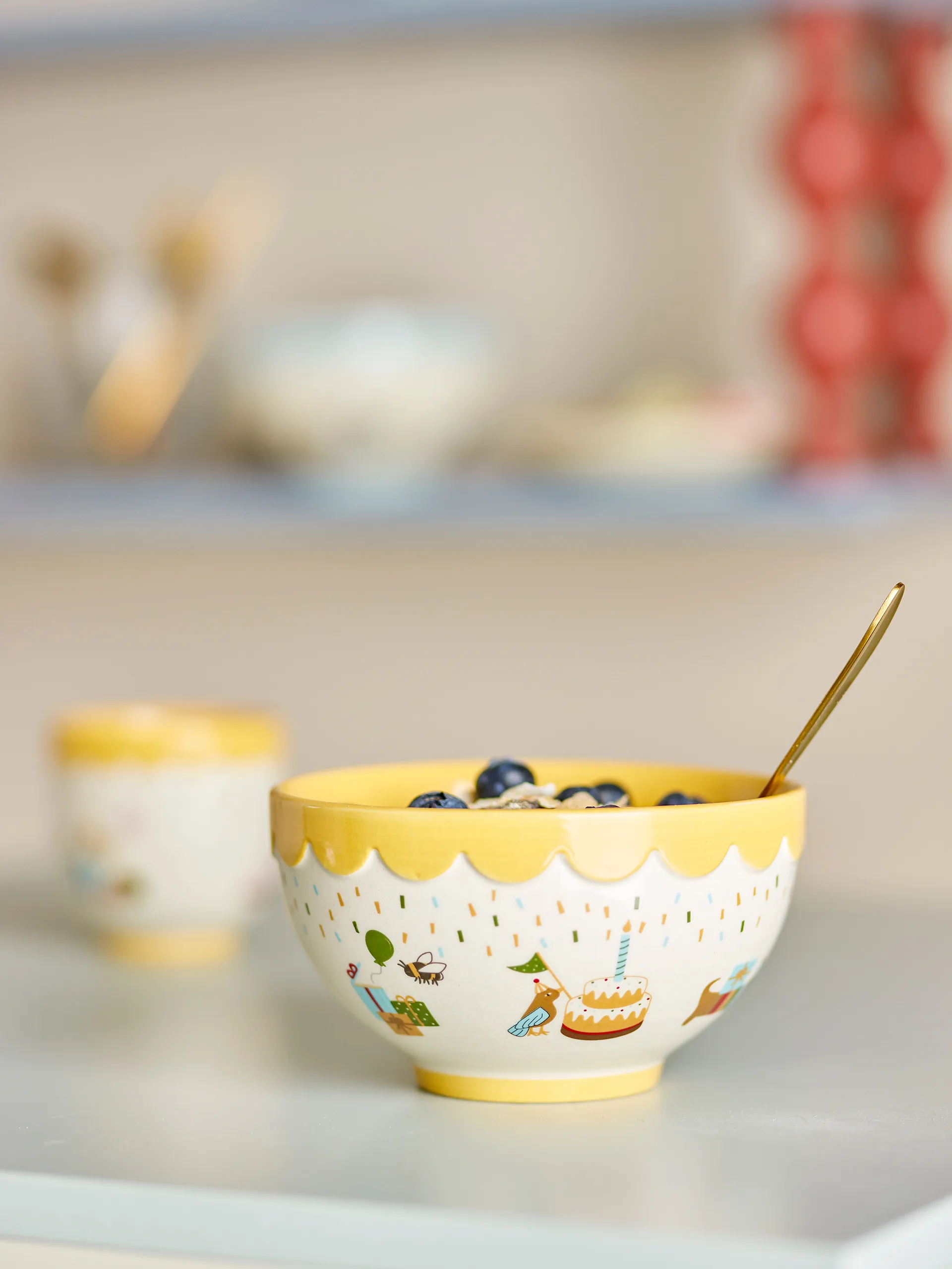 Bol Celebrate Ø13,5 cm, Jaune Bloomingville