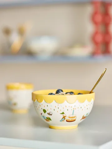 Bol Celebrate Ø13,5 cm - Jaune - Bloomingville