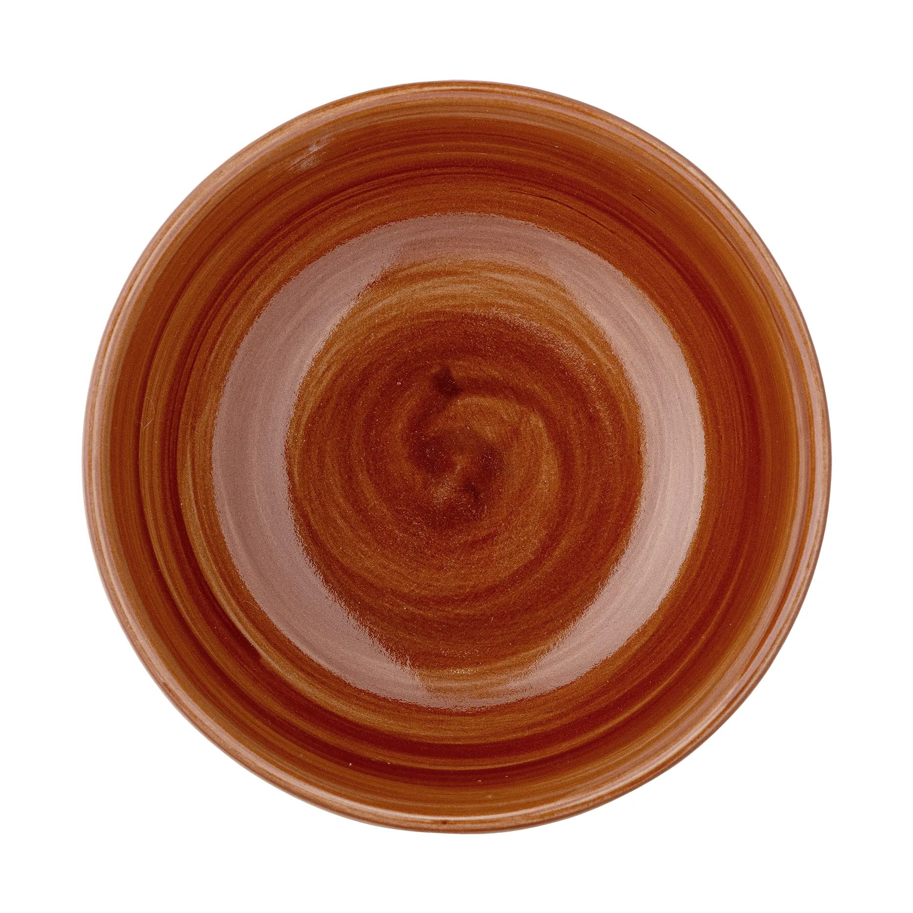 Bol Check Ø14 cm, lot de 4, Bleu Bloomingville