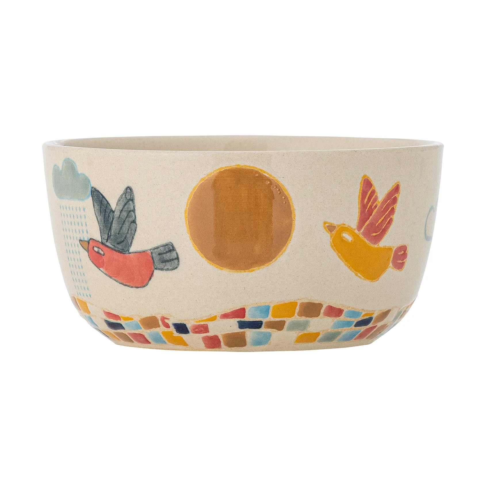 Bol Colorine Ø12 cm, Naturel Bloomingville