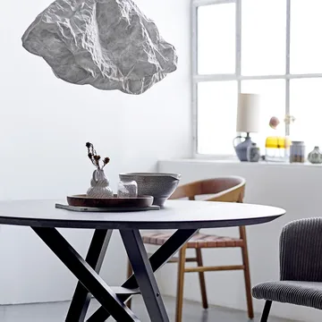 Bol de service Thea grès Ø 24,5 cm - Gris - Bloomingville