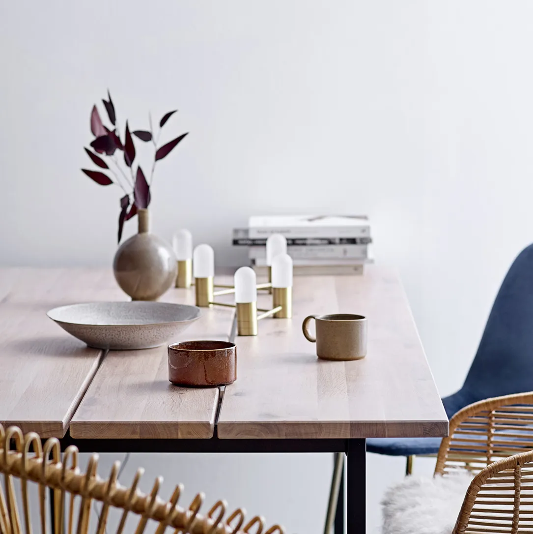 Bol de service Thea grès Ø 30 cm, Gris Bloomingville