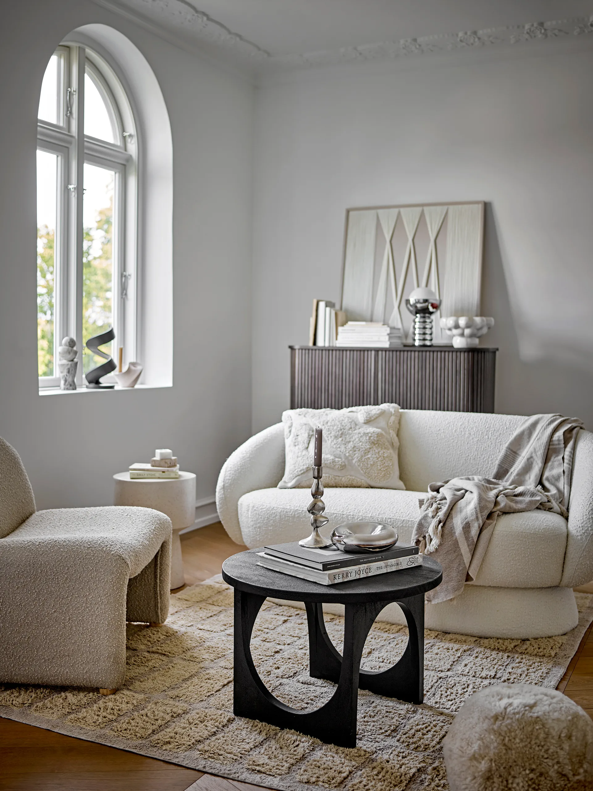 Bol décoratif Shine Ø18 cm, Argent Bloomingville