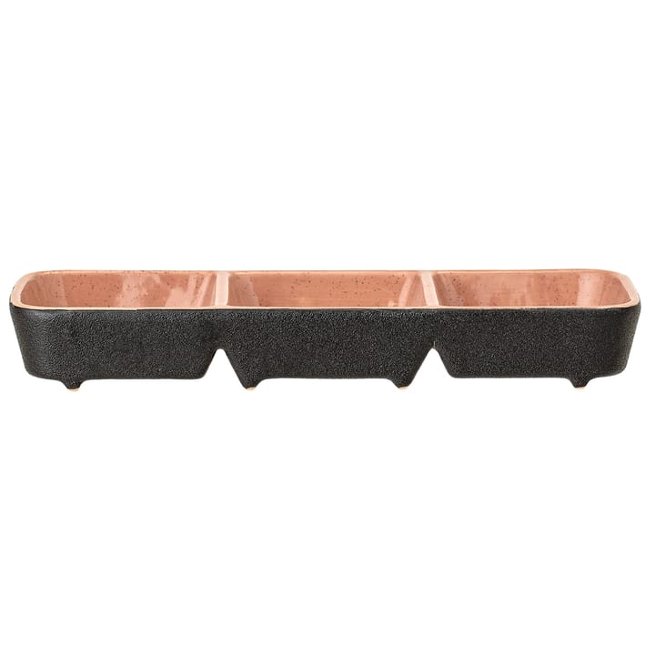 Bols de service Sienna, Orange-noir Bloomingville