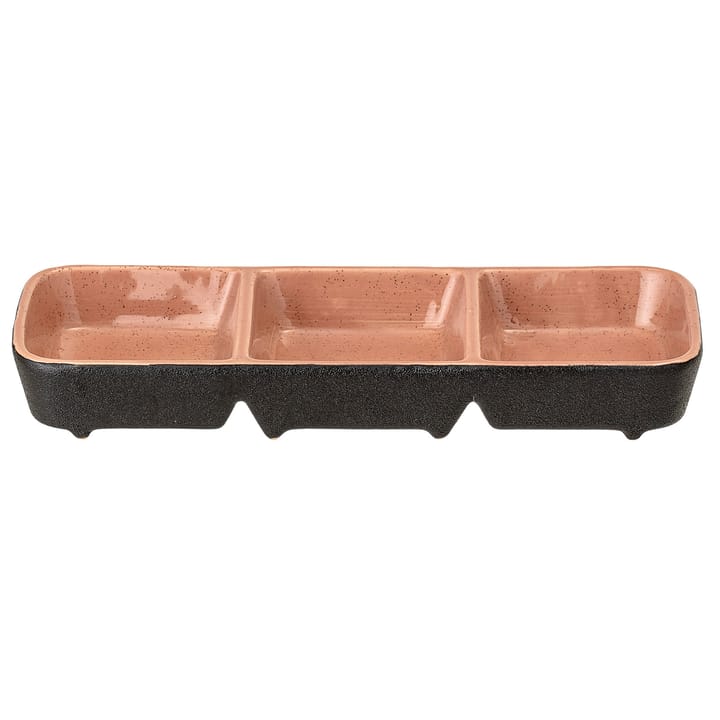 Bols de service Sienna, Orange-noir Bloomingville