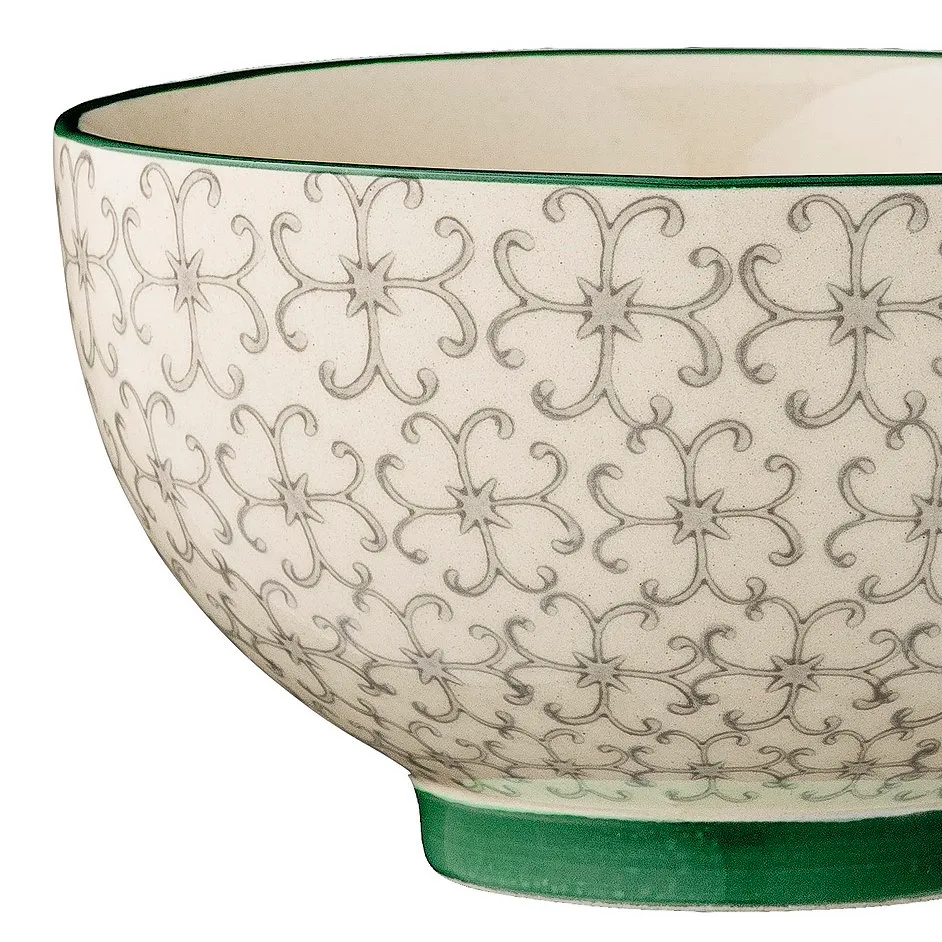 Bols Karine Ø 13,5 cm - 2 pièces vert-rouge,  Bloomingville