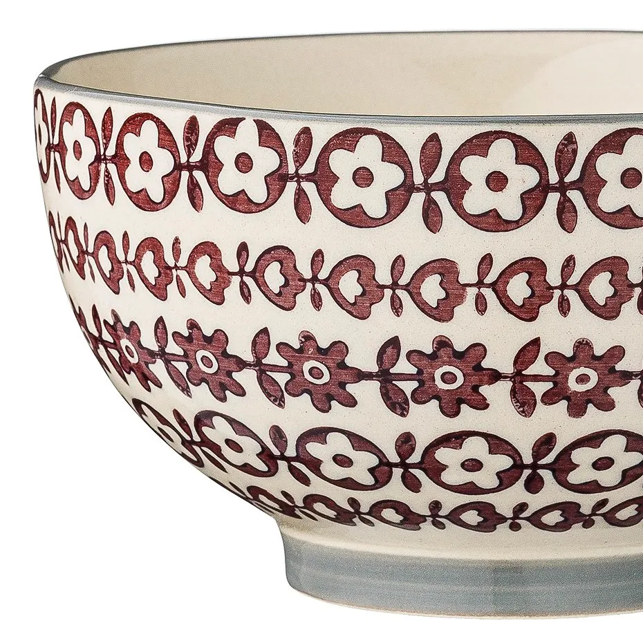 Bols Karine Ø 13,5 cm - 2 pièces vert-rouge Bloomingville