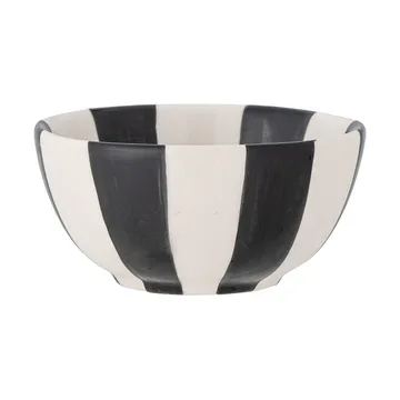 Bougeoir Eja Ø9 cm - Noir et blanc - Bloomingville