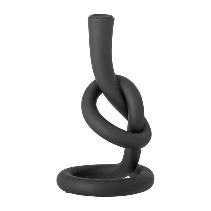 Bougeoir Flikka 21,5 cm, Noir Bloomingville