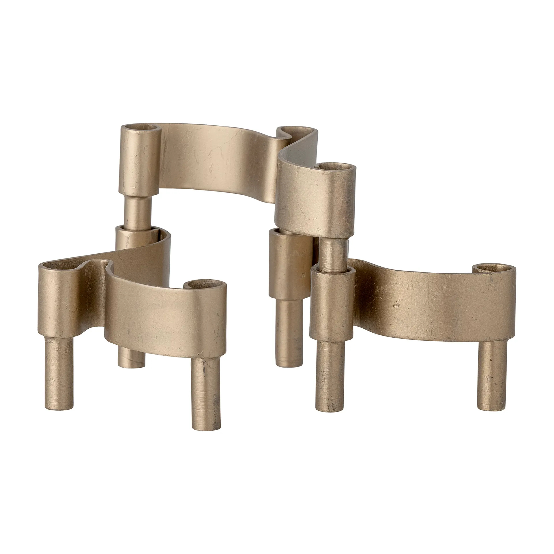 Bougeoir Kenja, Laiton Bloomingville