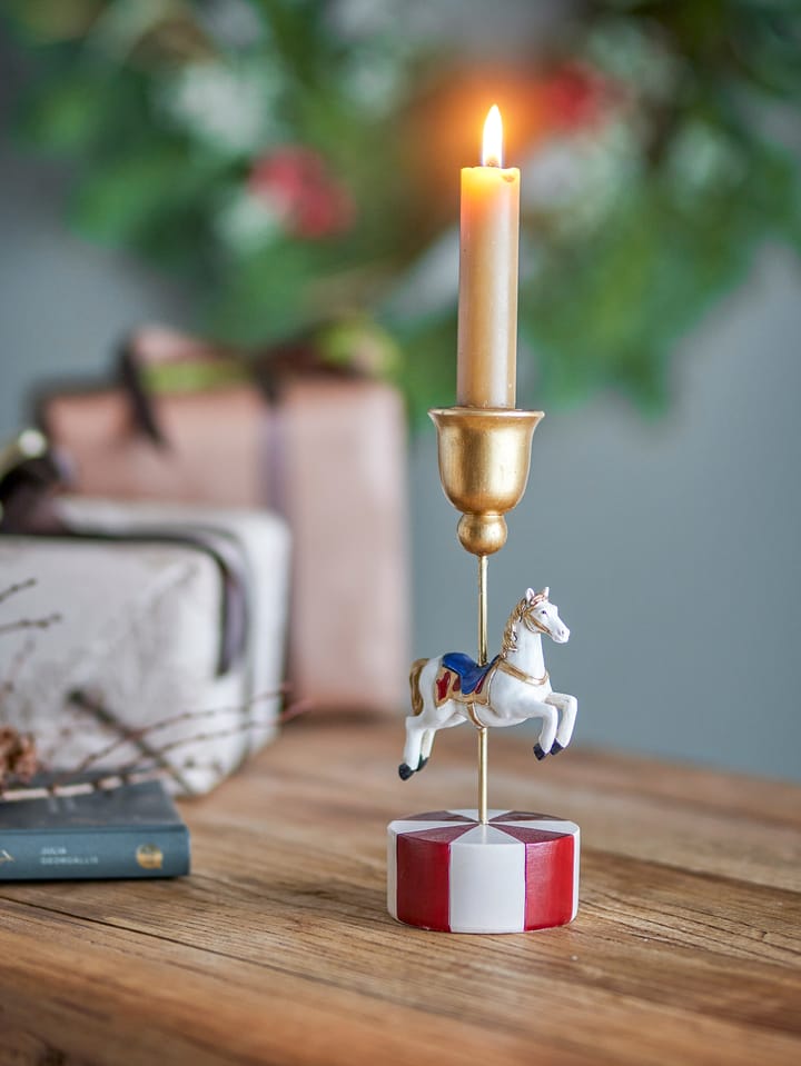Bougeoir Merry-go-round, Blanc Bloomingville