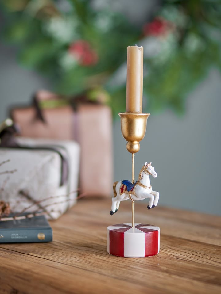 Bougeoir Merry-go-round, Blanc Bloomingville