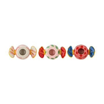 Bougeoirs Caramella, 3 pièces - Rose - Bloomingville