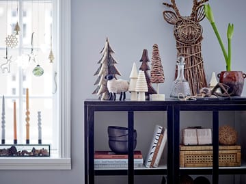 Bougie Twist Lot de 2 - Marron - Bloomingville