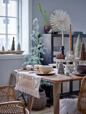 Bougie Twist Lot de 2 - Marron - Bloomingville