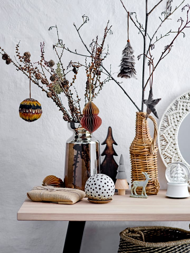 Boule de Noël Misba Ø9 cm 4 Pièces, Multi Bloomingville