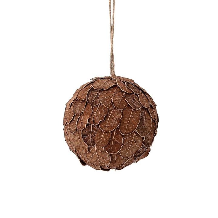 Boule de Noël Zada Ornament Feuile de chêne, Marron Bloomingville