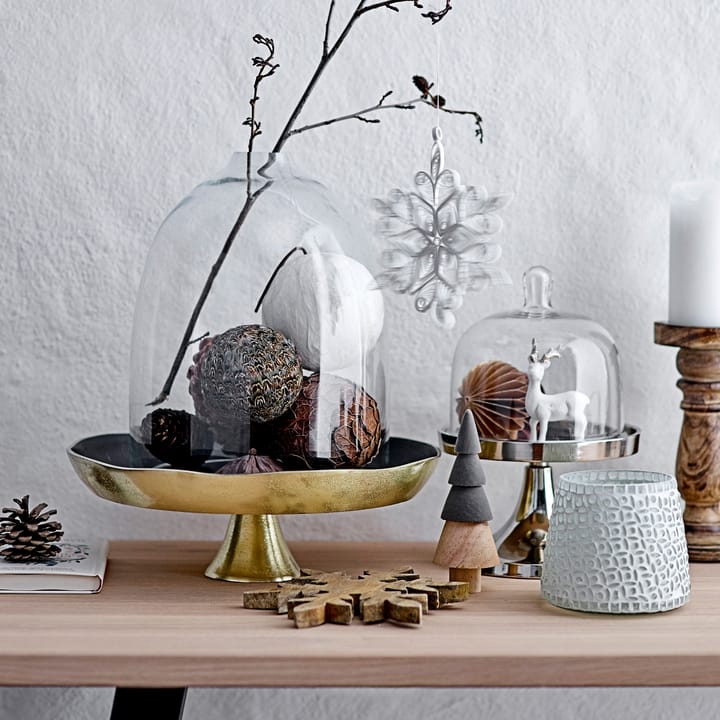 Boule de Noël Zada Ornament Feuile de chêne, Marron Bloomingville