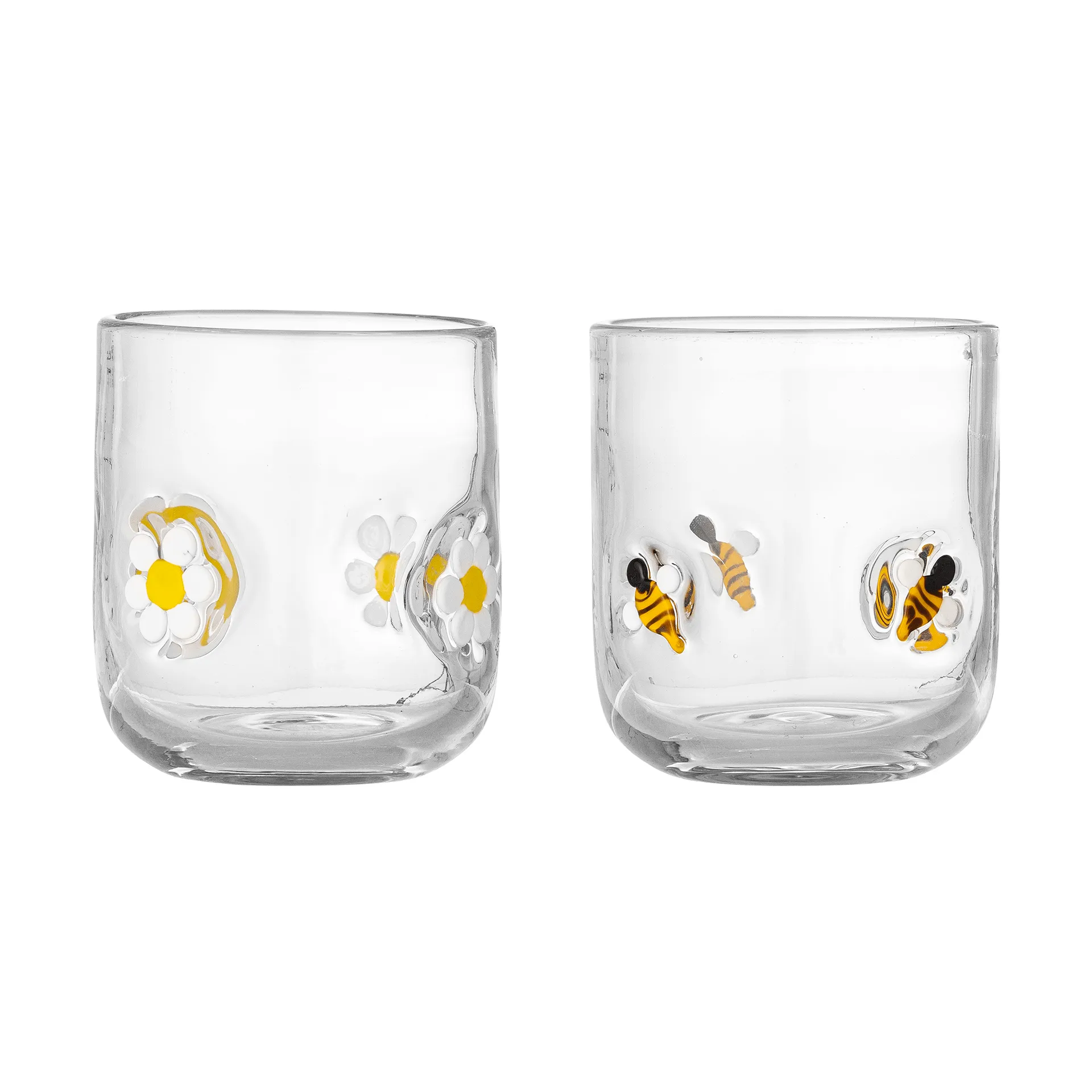 Buzz verre à boire, Transparent, 2 pièces Bloomingville