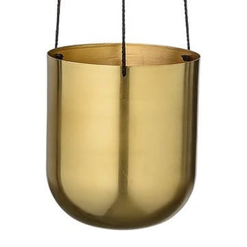 Cache-pot suspendu Bloomingville Ø13.5 cm - laiton - Bloomingville