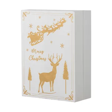 Calendrier de l'Avent Elimar avec éclairage - Blanc - Bloomingville