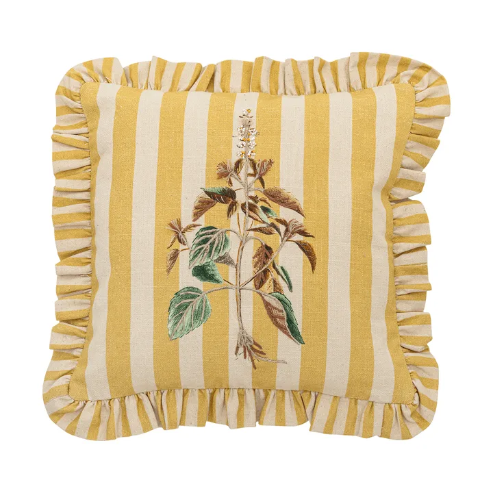 Camila coussin - Jaune, 35x35 cm - Bloomingville