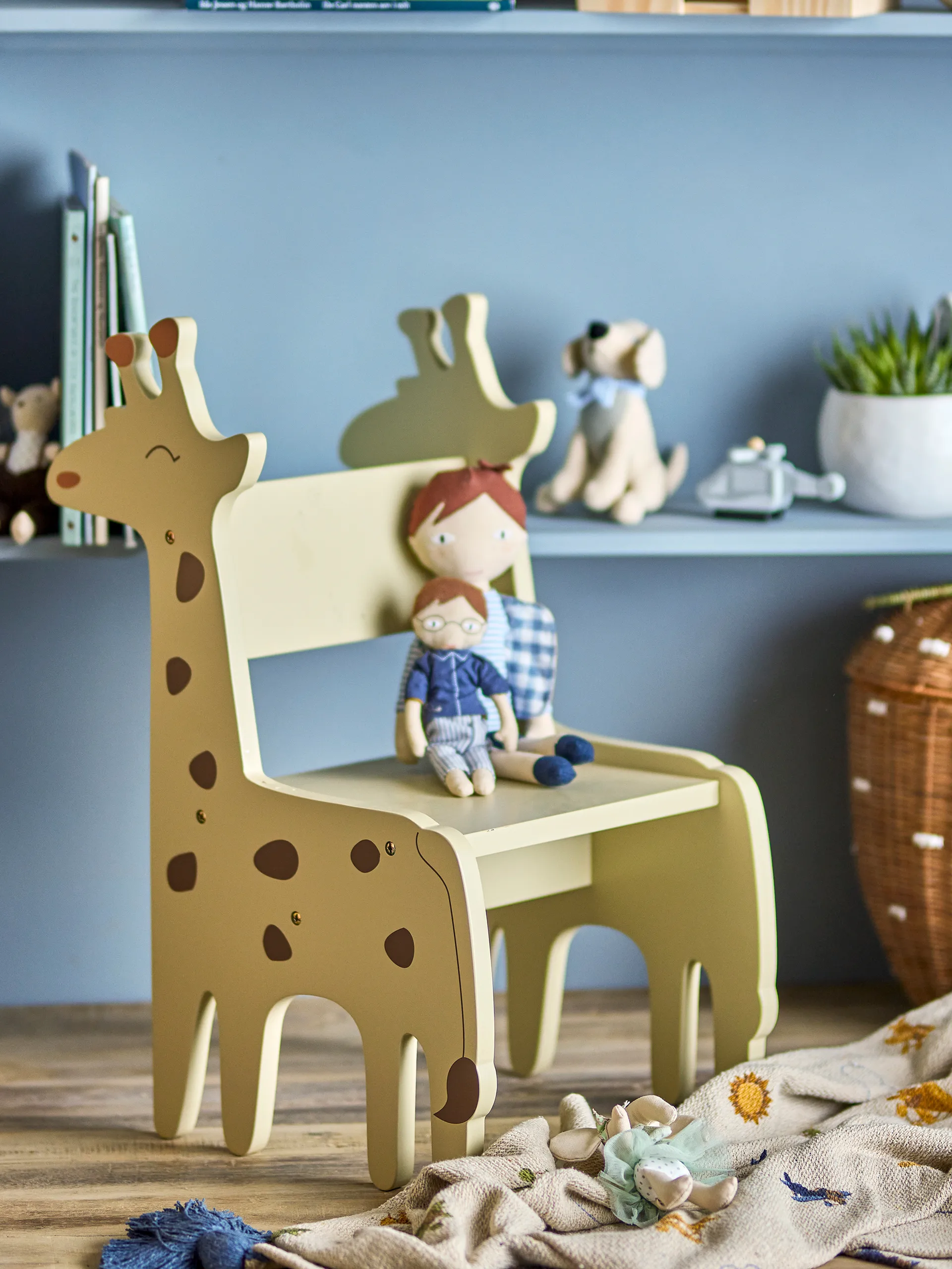 Chaise Ibber, Gris Bloomingville