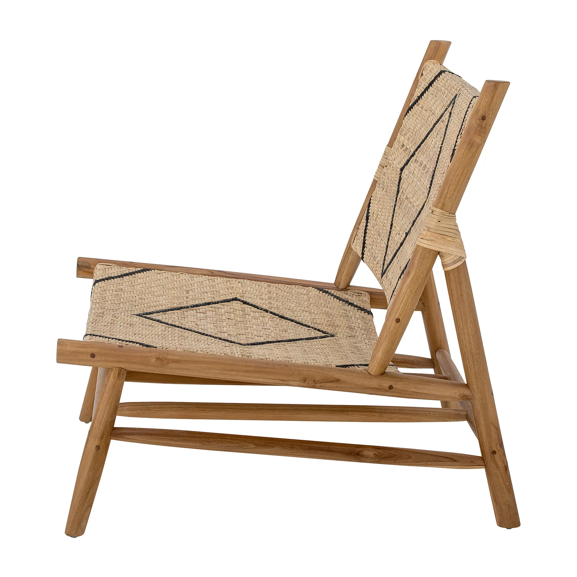 Chaise longue Lennox, Naturel-teck Bloomingville
