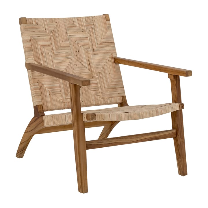 Chaise longue Mills en rotin, Marron Bloomingville
