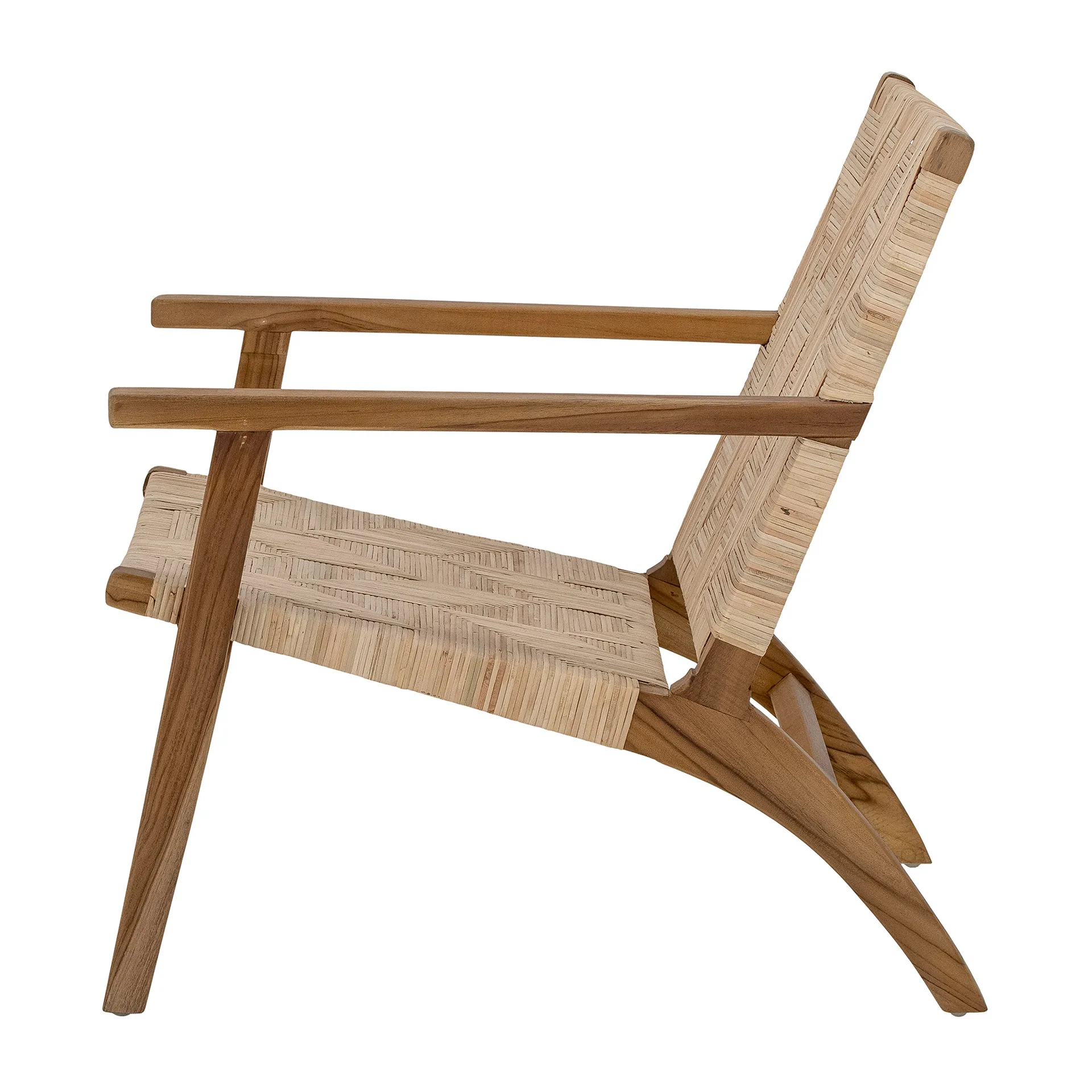 Chaise longue Mills en rotin, Marron Bloomingville